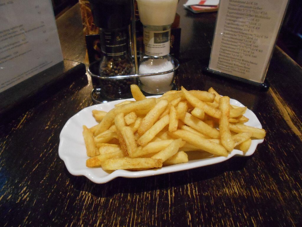 Vegetarische Pommes Frites